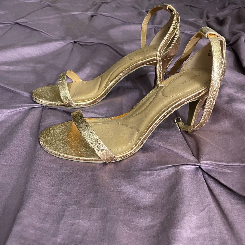 Strappy heels